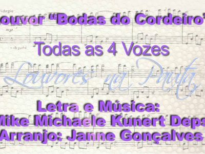 Louvor Bodas do Cordeiro (Todas as Vozes)